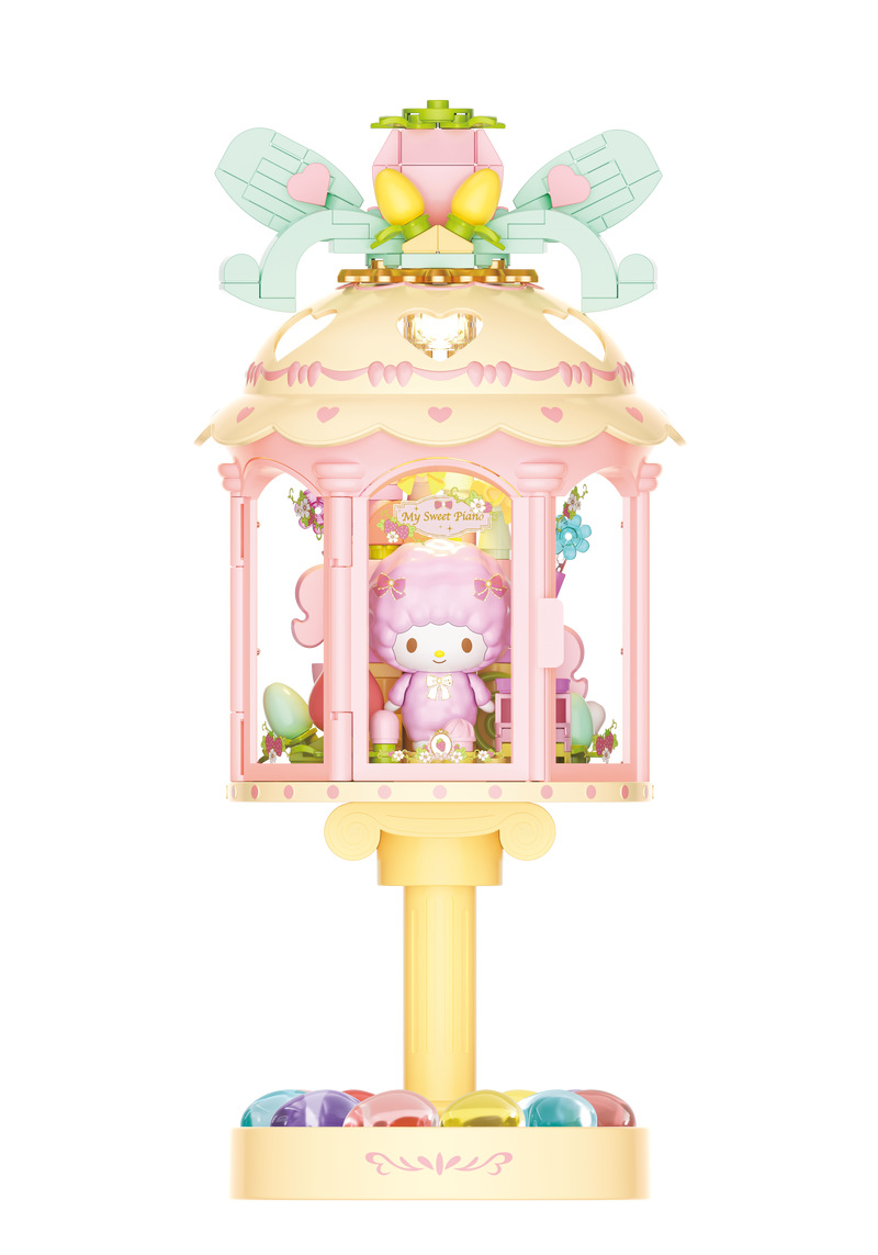 TC2350 三麗鷗家族光影如夢(mèng)系列-草莓派對(duì)積木(必愛諾款）